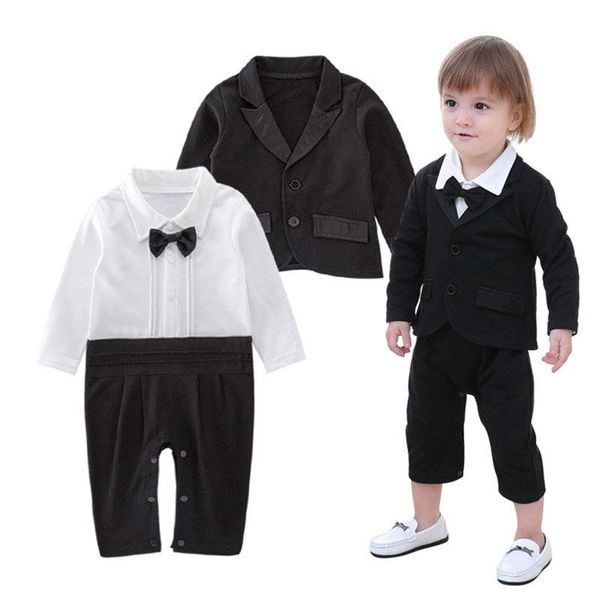 jumpsuits spring 2021 baby boys gentlemen wedding clothes suit black bow tie full sleeve romper+jacket party gentleman formal costume, Blue
jumpsuits spring 2021 baby boys gentlemen wedding clothes suit black bow tie full sleeve romper+jacket party gentleman formal costume, Blue