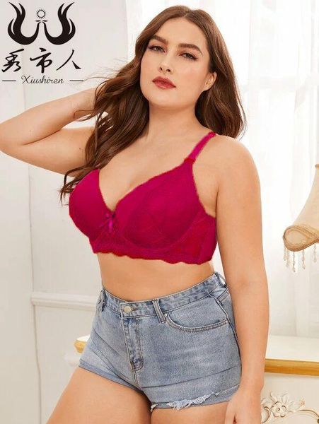 bras foreign trade large size backless bra cup breathable lace gathered side drawing adjustable underwear women, Red;black
bras foreign trade large size backless bra cup breathable lace gathered side drawing adjustable underwear women, Red;black