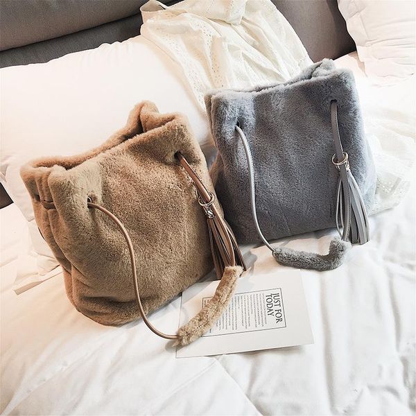 evening bags designer women messenger fashion autumn and winter bucket bag fringed plush shoulder #30
evening bags designer women messenger fashion autumn and winter bucket bag fringed plush shoulder #30