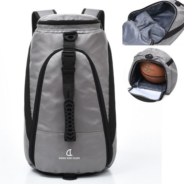men's large capacity fitness bag waterproof pu one shoulder outdoor basketball backpack sports training bags 2021
men's large capacity fitness bag waterproof pu one shoulder outdoor basketball backpack sports training bags 2021