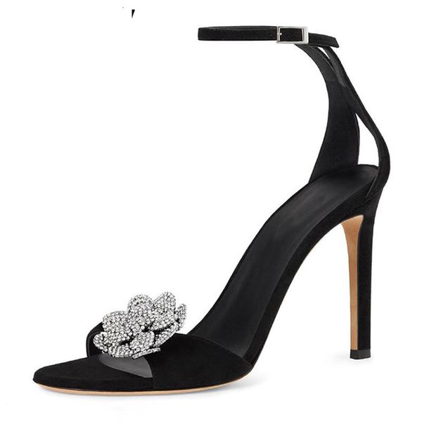 sandals women crystal flower high heel bling summer suede dress party shoes ankle strap zapatos mujer kk92, Black
sandals women crystal flower high heel bling summer suede dress party shoes ankle strap zapatos mujer kk92, Black