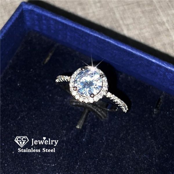wedding rings for women temperament round stone cz engagement sparkling ring accessories simple sliver color jewelry 583, Slivery;golden
wedding rings for women temperament round stone cz engagement sparkling ring accessories simple sliver color jewelry 583, Slivery;golden