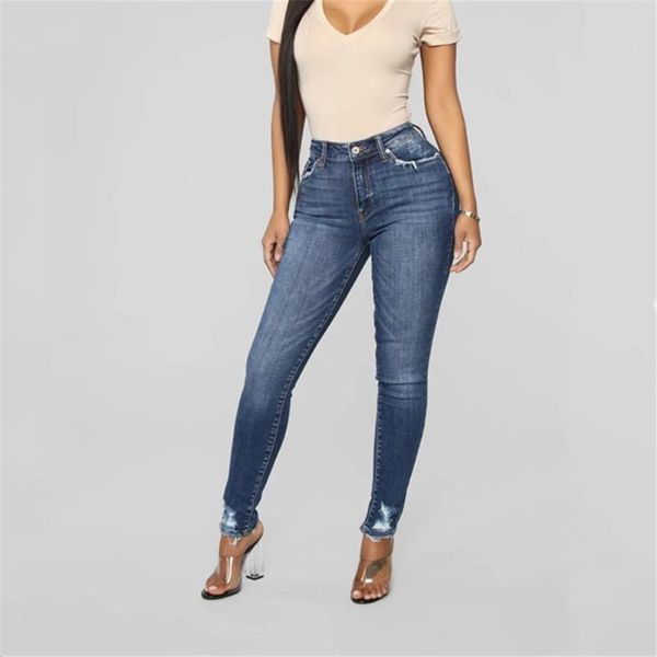 women's jeans 2021 winter product fashion slim high waist ripped cotton casual, Blue
women's jeans 2021 winter product fashion slim high waist ripped cotton casual, Blue