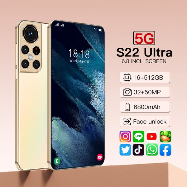 global version s22ultra original android phones smartphone 6.7inch cellphone dual sim camera 5g 4g cell mobile smart phone face unlock
global version s22ultra original android phones smartphone 6.7inch cellphone dual sim camera 5g 4g cell mobile smart phone face unlock