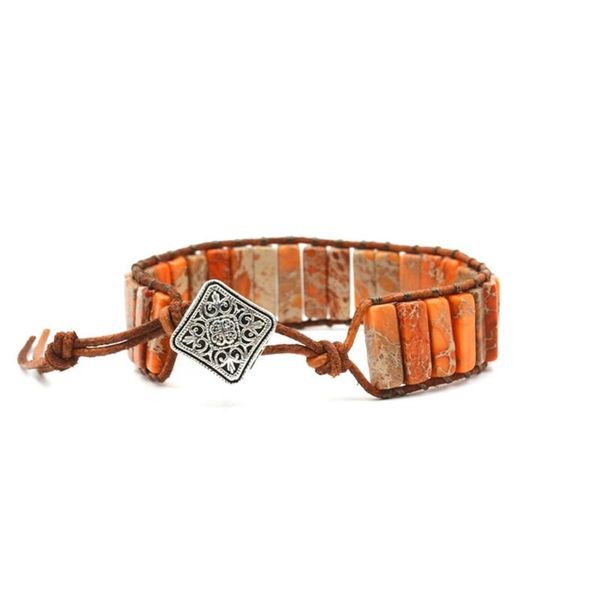 charm bracelets natural stone handmade multicolor chakra bracelet jewelry beads-tubes single-layer leather wrap ethnic style, Golden;silver
charm bracelets natural stone handmade multicolor chakra bracelet jewelry beads-tubes single-layer leather wrap ethnic style, Golden;silver