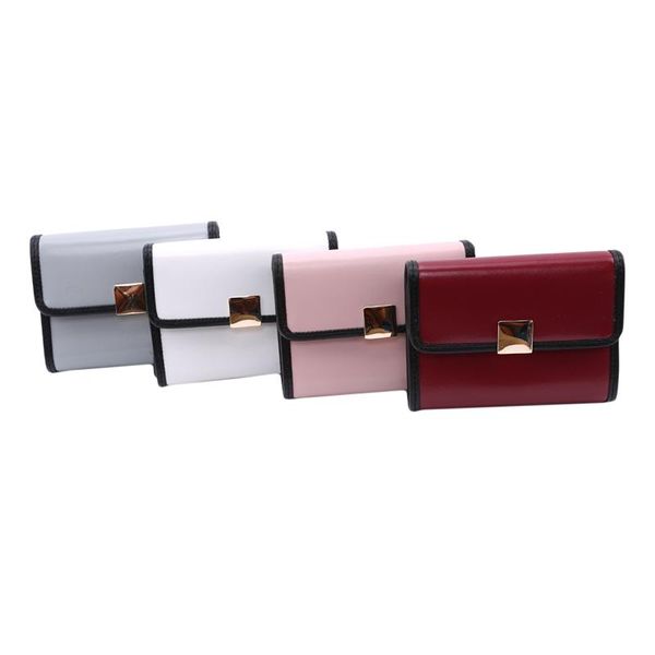 wallets fashion women short paragraph wild wallet frosted buckle simple multifunctional atmosphere purse card female tide pu solid, Red;black
wallets fashion women short paragraph wild wallet frosted buckle simple multifunctional atmosphere purse card female tide pu solid, Red;black