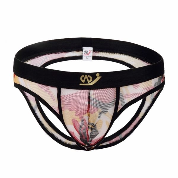 underpants the high-quality goods underwear mesh camouflage open buttock back empty men's briefs 4009sh, Black;white
underpants the high-quality goods underwear mesh camouflage open buttock back empty men's briefs 4009sh, Black;white