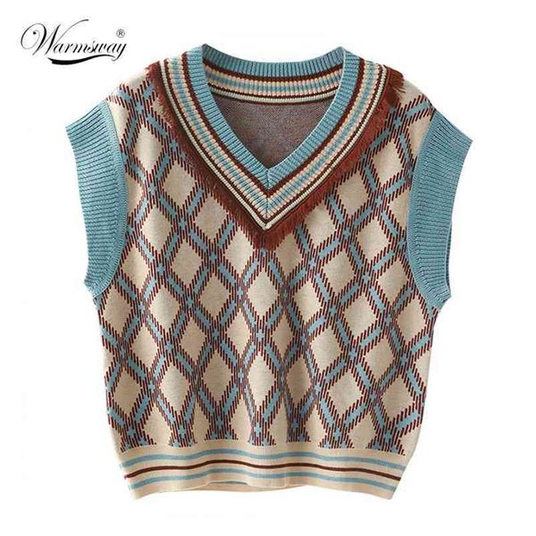 wool argyle knitted plaid women's vest preppy style v-neck tassel sleeveless sweater female fashion ladies vests b-150 210522, Black;white
wool argyle knitted plaid women's vest preppy style v-neck tassel sleeveless sweater female fashion ladies vests b-150 210522, Black;white