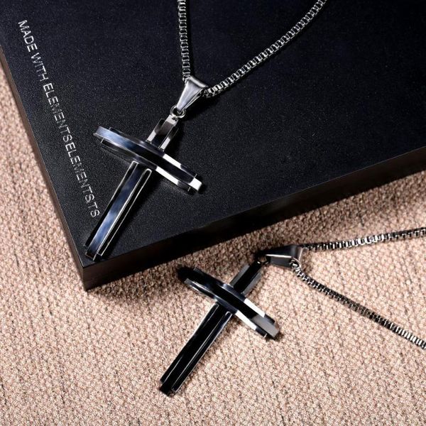 pendant necklaces fashion cross for men high polished stainless steel jewelry necklace male gift, Silver
pendant necklaces fashion cross for men high polished stainless steel jewelry necklace male gift, Silver