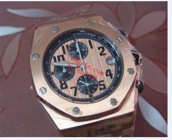 luxury watch vk quartz chronograph 42mm 26470 26470or.oo.1000or.01 offshore sapphire crystal rose gold stainless steel bracelet mens watches, Slivery;brown
luxury watch vk quartz chronograph 42mm 26470 26470or.oo.1000or.01 offshore sapphire crystal rose gold stainless steel bracelet mens watches, Slivery;brown