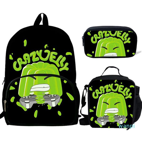 designer-school bags 16 inch 3pcs crazy jelly print bag for kids boy girl backpack children sets pencil lunch box schoolbag
designer-school bags 16 inch 3pcs crazy jelly print bag for kids boy girl backpack children sets pencil lunch box schoolbag