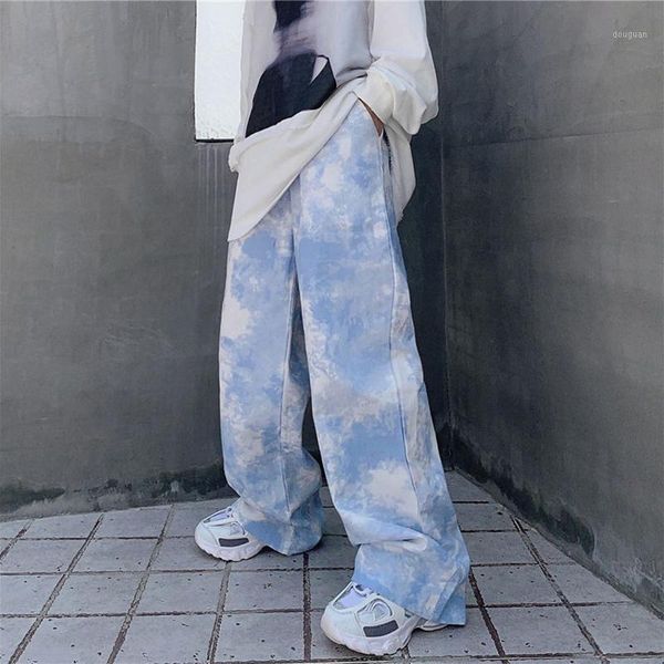women's pants & capris harajuku design tie dye thin casual women trouser korean loose wide leg straight vintage hip hop high waist, Black;white
women's pants & capris harajuku design tie dye thin casual women trouser korean loose wide leg straight vintage hip hop high waist, Black;white
