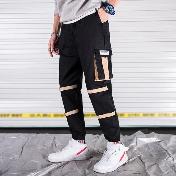 men's pants zogaa with pockets harem 2021 hip hop casual male joggers trousers fashion hiphop streetwear psnts, Black
men's pants zogaa with pockets harem 2021 hip hop casual male joggers trousers fashion hiphop streetwear psnts, Black