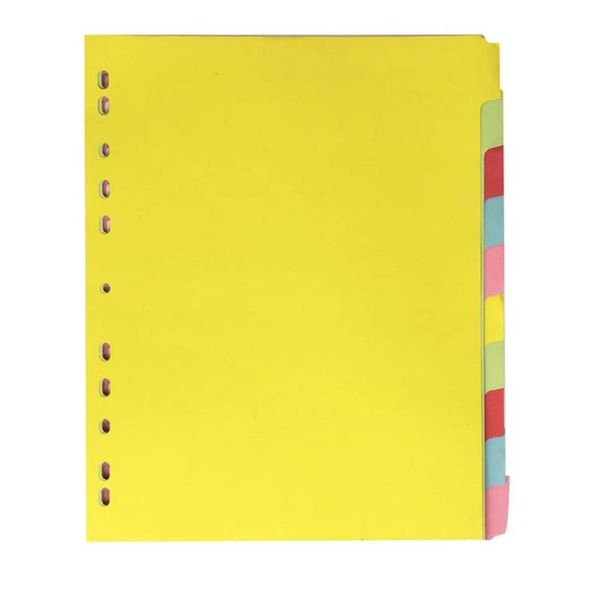 12pcs colored tab dividers a4 classified labels 11 holes binder notepads, Purple;pink
12pcs colored tab dividers a4 classified labels 11 holes binder notepads, Purple;pink