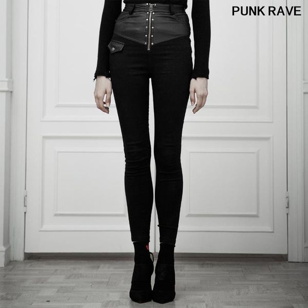 women's pants & capris fashion elastic denim twill smallcover bag pencil gothic slim women high waist pu stitching trousers punk rave o, Black;white
women's pants & capris fashion elastic denim twill smallcover bag pencil gothic slim women high waist pu stitching trousers punk rave o, Black;white