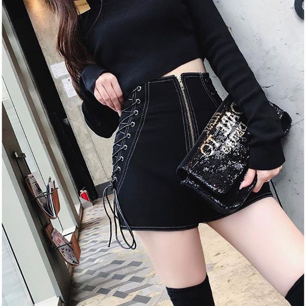 summer high waisted denim shorts for women plus size 4xl 5xl oversized black lace up zipper korean fashion ladies short jeans women's, White;black
summer high waisted denim shorts for women plus size 4xl 5xl oversized black lace up zipper korean fashion ladies short jeans women's, White;black