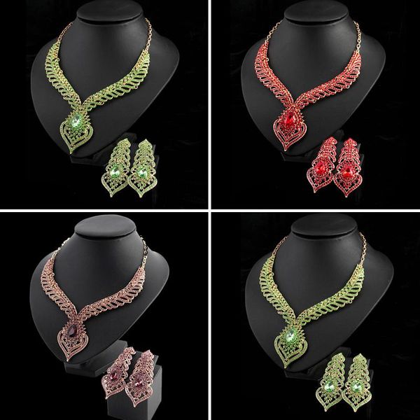 earrings & necklace luxury crystal rhinestone statement earings for women bridal wedding jewelry set choker evening costumes accessories, Silver
earrings & necklace luxury crystal rhinestone statement earings for women bridal wedding jewelry set choker evening costumes accessories, Silver