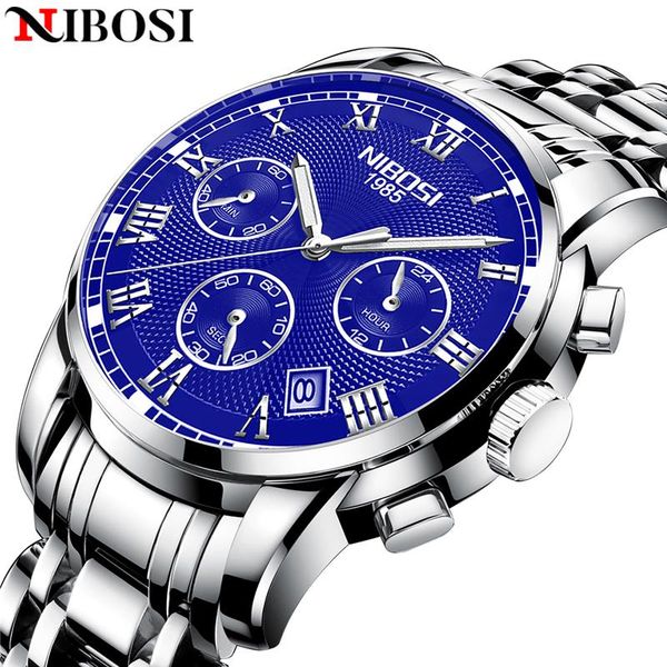 wristwatches nibosi men watch 30m waterproof date clock male sports watches quartz casual wrist relogio masculino, Slivery;brown
wristwatches nibosi men watch 30m waterproof date clock male sports watches quartz casual wrist relogio masculino, Slivery;brown