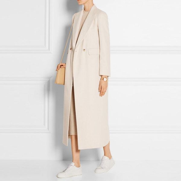 women's wool & blends 2021 winter coat women simple plus long for loose casual femme abrigos mujer ladies coats outwear, Black
women's wool & blends 2021 winter coat women simple plus long for loose casual femme abrigos mujer ladies coats outwear, Black