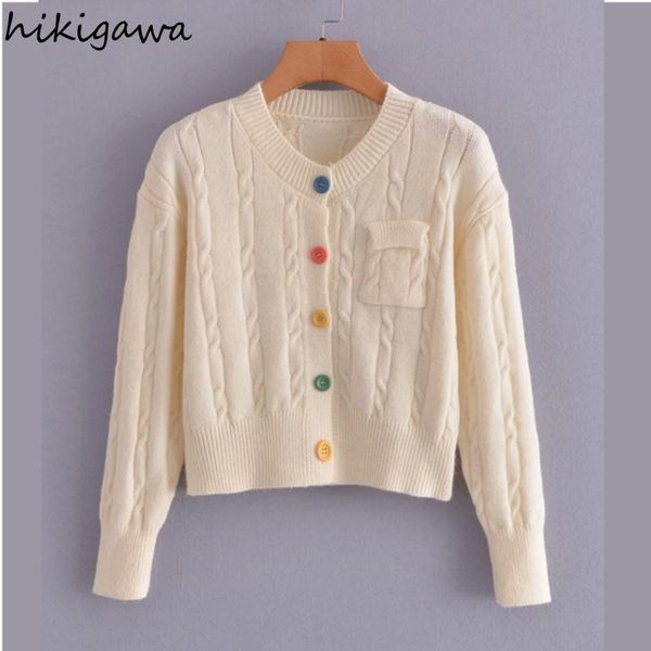 women's knits & tees hikigawa sweaters korean fashion o neck long sleeve single breasted cardigan solid sweet loose casual elegant suet, White
women's knits & tees hikigawa sweaters korean fashion o neck long sleeve single breasted cardigan solid sweet loose casual elegant suet, White