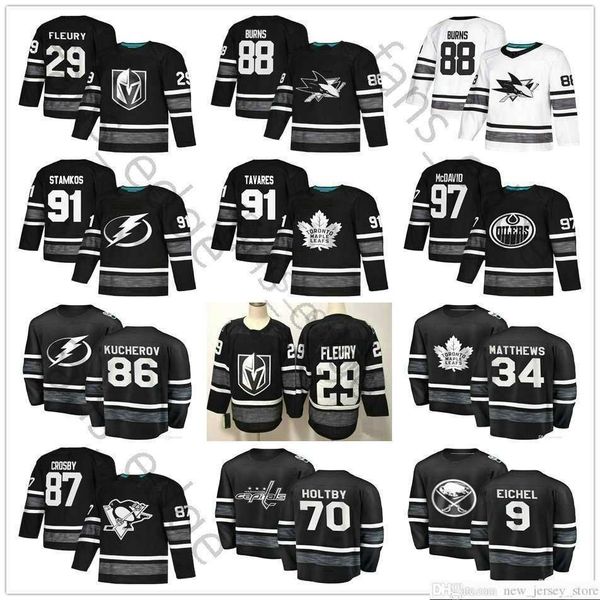 2019 All-Star 91 Steven Stamkos 86 Nikita Kucherov 88 Patrick Kane Pastrnak 9 Jack Eichel 65 Erik Karlsson 70 Braden Holtby Hockey Jersey, Black
2019 All-Star 91 Steven Stamkos 86 Nikita Kucherov 88 Patrick Kane Pastrnak 9 Jack Eichel 65 Erik Karlsson 70 Braden Holtby Hockey Jersey, Black
