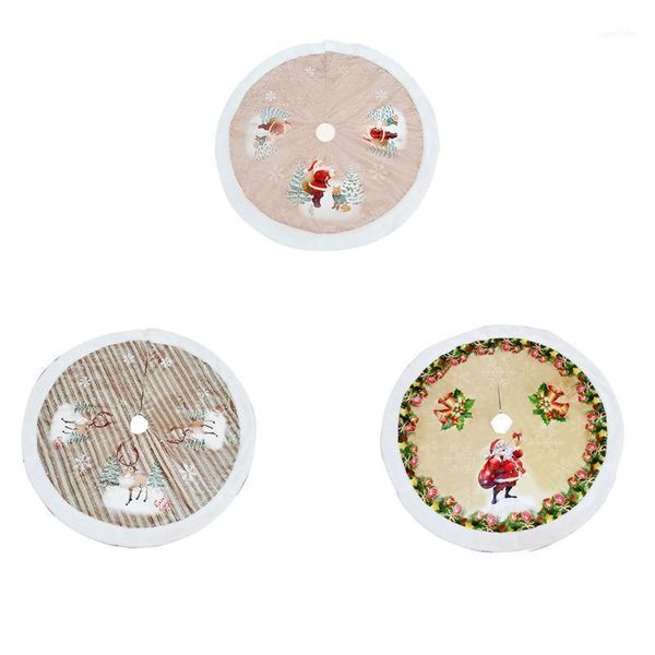 98cm merry christmas tree skirt xmas holiday santa reindeer decoration ornament home party mat apron1
98cm merry christmas tree skirt xmas holiday santa reindeer decoration ornament home party mat apron1