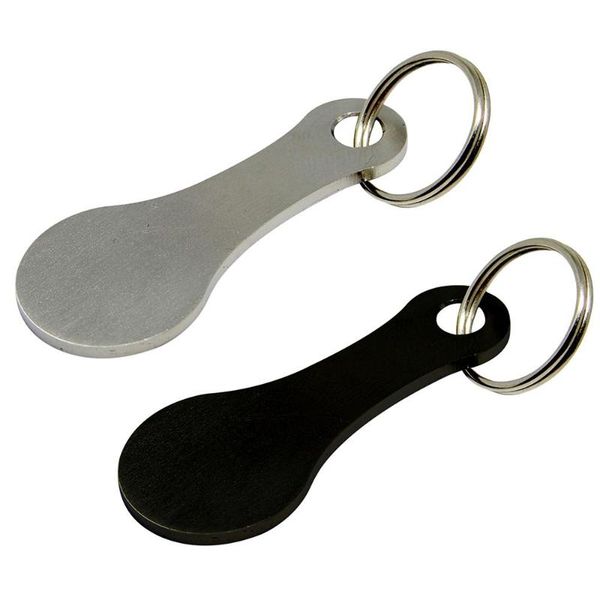 keychains 2 pcs metal aluminum alloy key ring stainless steel shopping trolley remover keyring token for carts, Silver
keychains 2 pcs metal aluminum alloy key ring stainless steel shopping trolley remover keyring token for carts, Silver