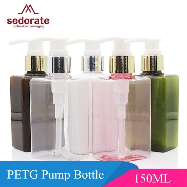 storage bottles & jars sedorate 30 pcs/lot pet plastic empty for cosmetic 150ml cream liquid soap body gel square container makeup jx107-2
storage bottles & jars sedorate 30 pcs/lot pet plastic empty for cosmetic 150ml cream liquid soap body gel square container makeup jx107-2