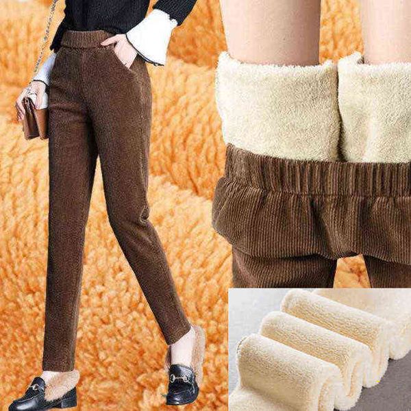 plush thick casual pants women's corduroy warm autumn and winter high waist harem trousers women 211124, Black;white
plush thick casual pants women's corduroy warm autumn and winter high waist harem trousers women 211124, Black;white