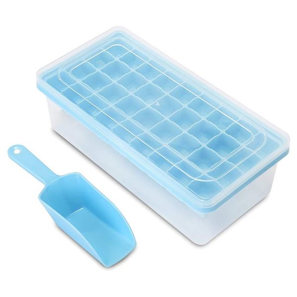 baking moulds 36 cubes silicone ice cube tray with lid and bin laddle for er mini mold bucket scoop maker
baking moulds 36 cubes silicone ice cube tray with lid and bin laddle for er mini mold bucket scoop maker