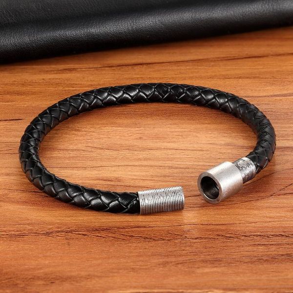 charm bracelets simple design stainless steel leather for men fashion wrap braided handmade bangle male gift jewelry wholesale, Golden;silver
charm bracelets simple design stainless steel leather for men fashion wrap braided handmade bangle male gift jewelry wholesale, Golden;silver