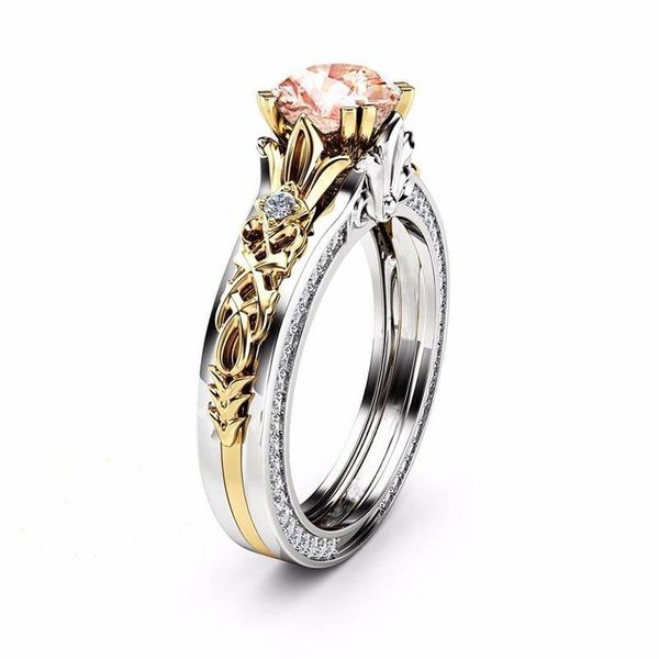 cluster rings rbnyd rose gold white champagne lady fashion single large zircon ring romantic love memory wedding jewelry christmas gift, Golden;silver
cluster rings rbnyd rose gold white champagne lady fashion single large zircon ring romantic love memory wedding jewelry christmas gift, Golden;silver