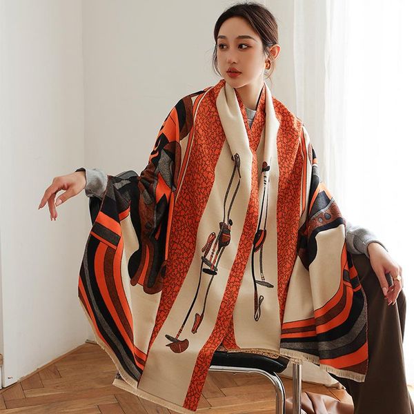 scarves autunm winter print double-sided women keep warm scarf cashmere pashmina travel ladies shawl oversize all-match, Blue;gray
scarves autunm winter print double-sided women keep warm scarf cashmere pashmina travel ladies shawl oversize all-match, Blue;gray