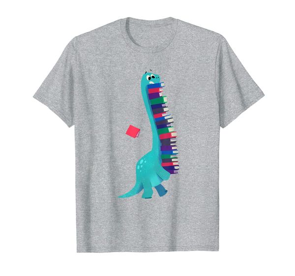 cute dinosaur book reading t-shirt, White;black
cute dinosaur book reading t-shirt, White;black