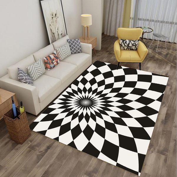 cushion/decorative pillow black and white swirl carpet square anti-skid area floor mat 3d rug non-slip dining room living soft bedroom
cushion/decorative pillow black and white swirl carpet square anti-skid area floor mat 3d rug non-slip dining room living soft bedroom