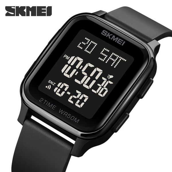 wristwatches skmei electronic men's watches 2 time digital movement fashion watch sport countdown clock 50m waterproof led light wristw, Slivery;brown
wristwatches skmei electronic men's watches 2 time digital movement fashion watch sport countdown clock 50m waterproof led light wristw, Slivery;brown