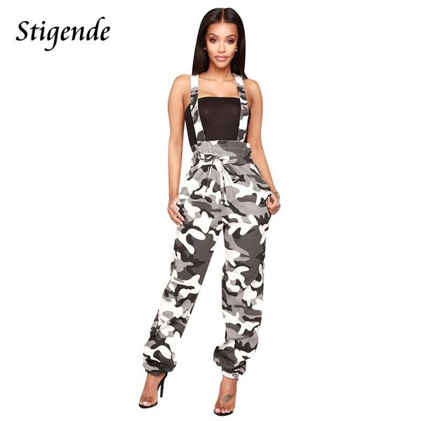 women's pants & capris stigende women camouflage print cargo overalls casual drawstring with suspenders jumpsuit pocket trousers street, Black;white
women's pants & capris stigende women camouflage print cargo overalls casual drawstring with suspenders jumpsuit pocket trousers street, Black;white