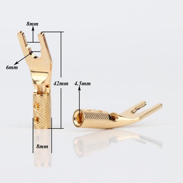 smart power plugs 8p pure copper y spade connector plug,rhodium plated fork connectors plug,loudspeaker cable plug ,speaker jack
smart power plugs 8p pure copper y spade connector plug,rhodium plated fork connectors plug,loudspeaker cable plug ,speaker jack