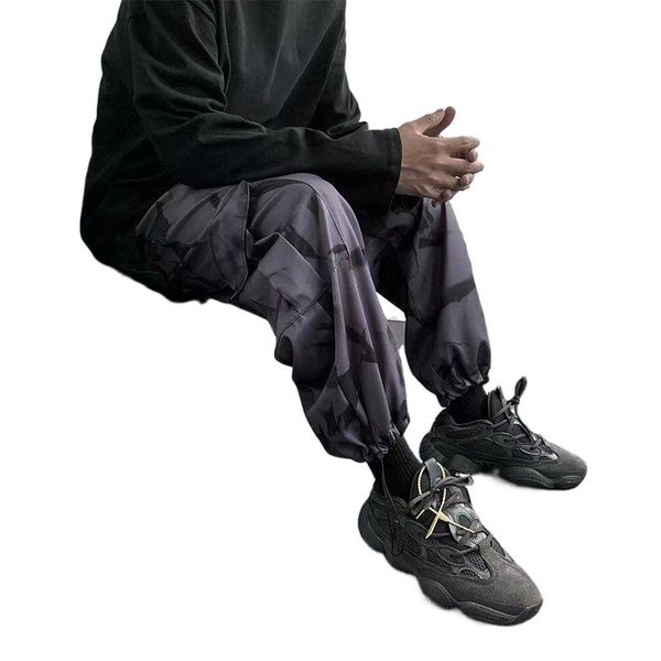 dark ins super- pants decadent bereavement tie dyeing work loose wide-legged casual couple men's, Black
dark ins super- pants decadent bereavement tie dyeing work loose wide-legged casual couple men's, Black