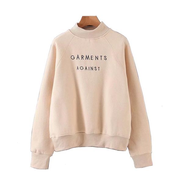 women's hoodies & sweatshirts perhaps u black beige white brown solid letter print high neck pullovers for women winter warm fleece cas
women's hoodies & sweatshirts perhaps u black beige white brown solid letter print high neck pullovers for women winter warm fleece cas
