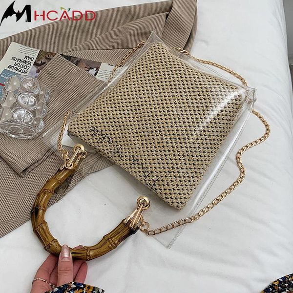 bamboo knot design handle transparent straw crossbody bags for women summer fashion chain shoulder totes purses and handbags
bamboo knot design handle transparent straw crossbody bags for women summer fashion chain shoulder totes purses and handbags