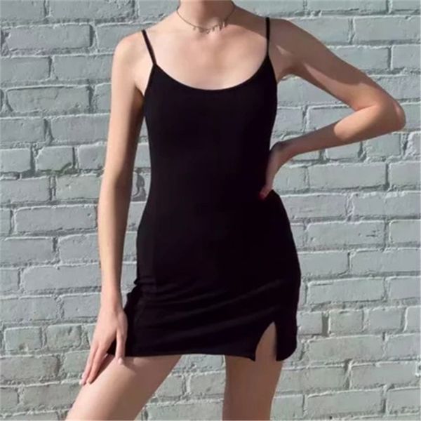 dress suspend dresses women 2021 summer slim fit easy correspondence sling get out short clothes of women's s side divide, Black;gray
dress suspend dresses women 2021 summer slim fit easy correspondence sling get out short clothes of women's s side divide, Black;gray