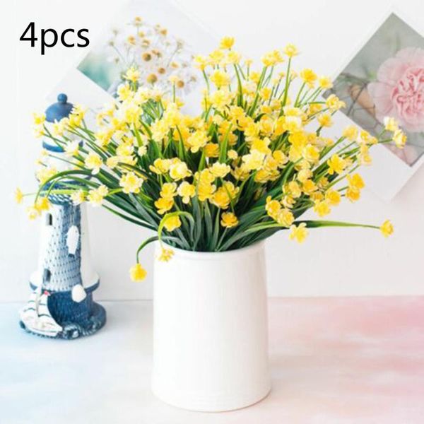 bundles artificial flowers fake outdoor plants faux plastic home garden decor no vase 7 flexible stems bushy green leaves/each decorative &
bundles artificial flowers fake outdoor plants faux plastic home garden decor no vase 7 flexible stems bushy green leaves/each decorative &