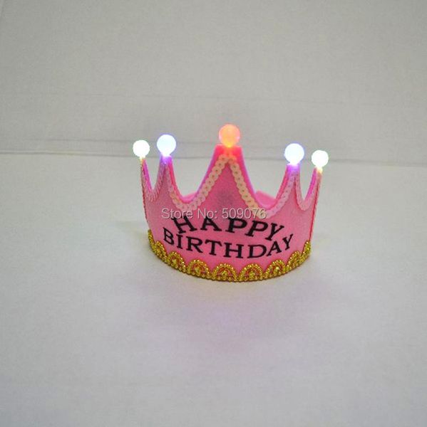 120pcs/lot led luminous glow birthday hat cap flashing hair accessory princess hoop headband baby child crown party decoration
120pcs/lot led luminous glow birthday hat cap flashing hair accessory princess hoop headband baby child crown party decoration