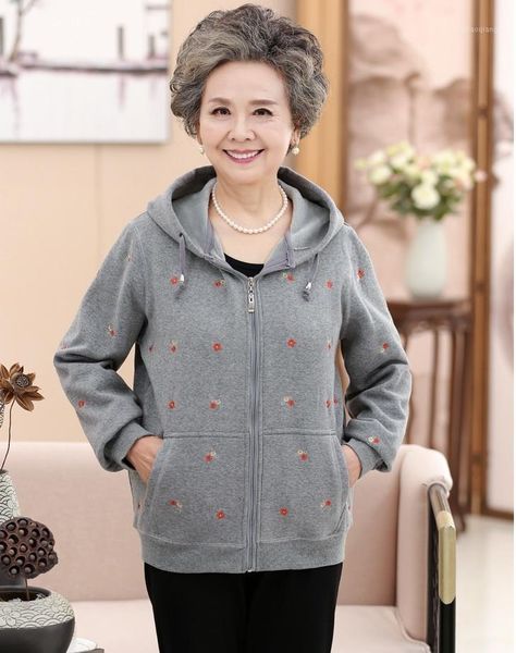 women's jackets middle-aged and elderly women jacket 2021 spring autumn print plus velvet coat outwear mother hooded sportswear xl 4xl, Black;brown
women's jackets middle-aged and elderly women jacket 2021 spring autumn print plus velvet coat outwear mother hooded sportswear xl 4xl, Black;brown