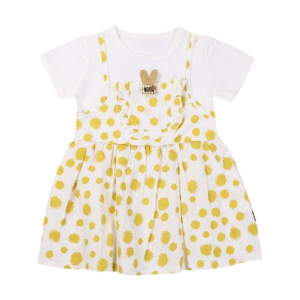 girl's dresses toddler baby girls cotton sweet cute dress,infant girl summer short sleeve crewneck dots print patchwork dress with fron, Red;yellow
girl's dresses toddler baby girls cotton sweet cute dress,infant girl summer short sleeve crewneck dots print patchwork dress with fron, Red;yellow