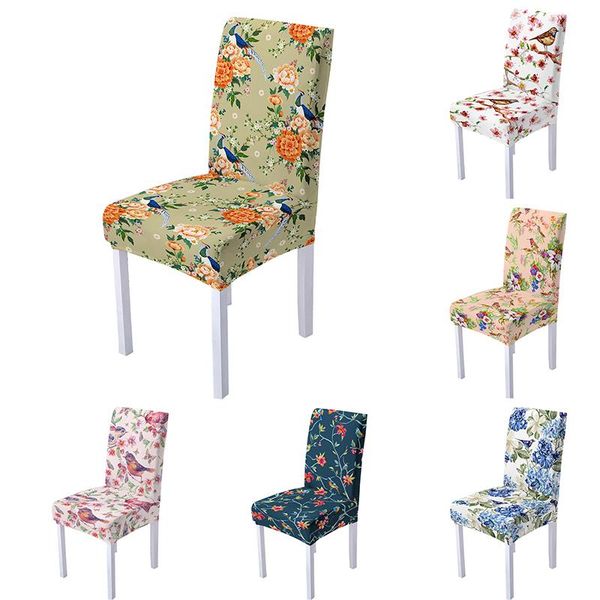chair covers flowers bird cover elastic removable case anti-dirty seat spandex protector for dining room
chair covers flowers bird cover elastic removable case anti-dirty seat spandex protector for dining room
