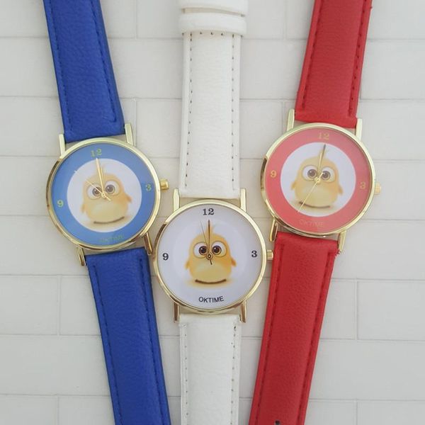wristwatches 2021 lovely angry yellow duck leather belt students watch ,super q cute bird dial creative gift quartz children, Slivery;brown
wristwatches 2021 lovely angry yellow duck leather belt students watch ,super q cute bird dial creative gift quartz children, Slivery;brown