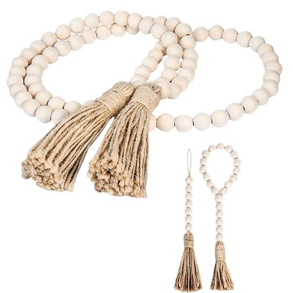 decorative objects & figurines wood bead garland set with tels,prayer beads farmhouse wall hanging decoration (1 of 3,148cm+30cm+28cm)
decorative objects & figurines wood bead garland set with tels,prayer beads farmhouse wall hanging decoration (1 of 3,148cm+30cm+28cm)
