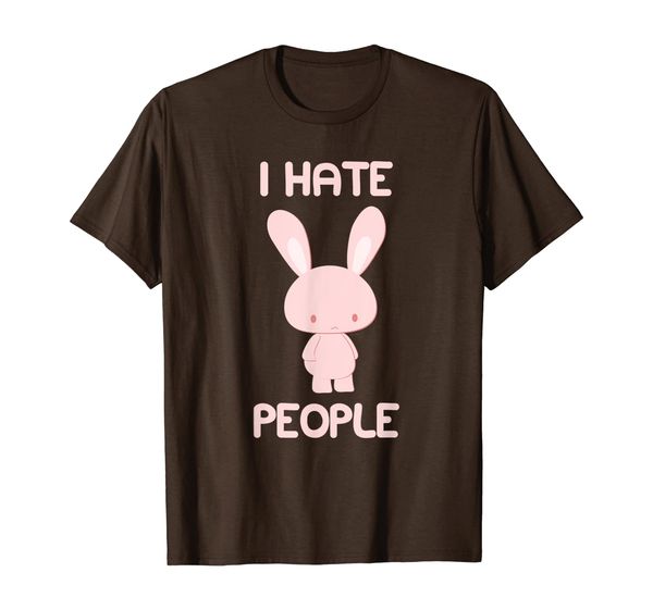 I Hate People Funny Anime Manga Otaku Bunny T-Shirt, White;black
I Hate People Funny Anime Manga Otaku Bunny T-Shirt, White;black